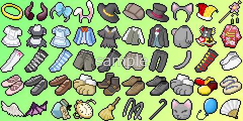 衣装アイコン素材 sample2
