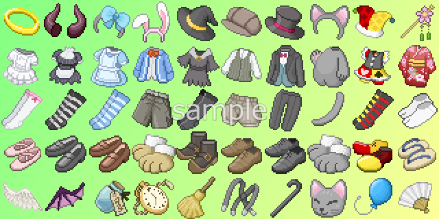 衣装アイコン素材 sample4