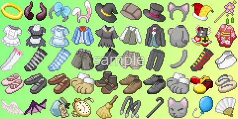 衣装アイコン素材 sample5