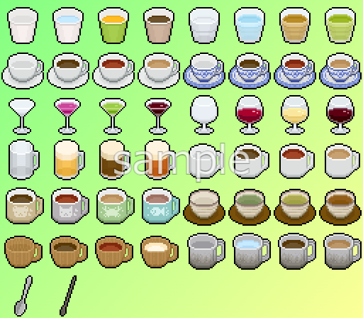 ドリンク素材 sample1