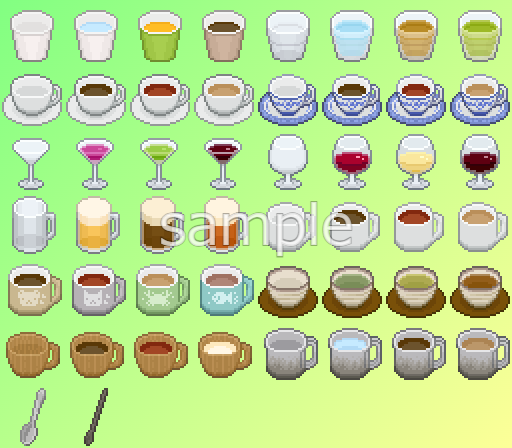ドリンク素材 sample4