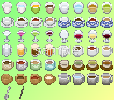 ドリンク素材 sample5