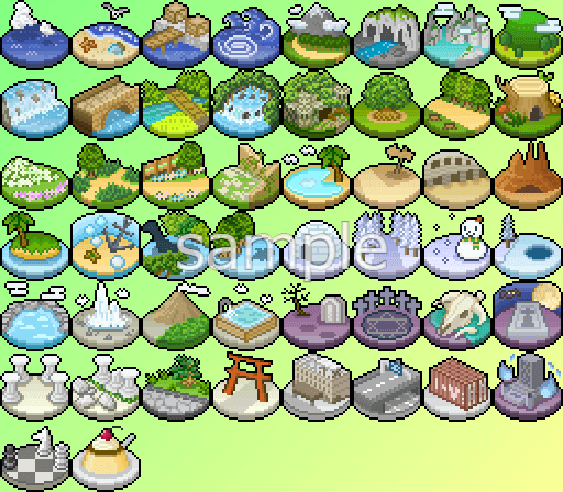 ヴィネット素材 sample2