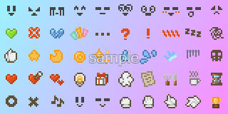 エモーションアイコン素材 sample3