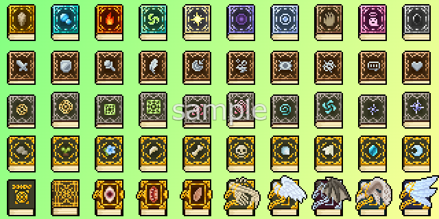 魔導書素材 sample1