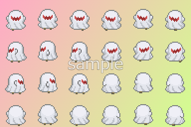 モンスターキャラチップ素材 sample2