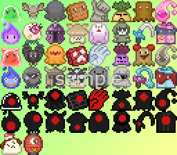 モンスターアイコン素材 sample6