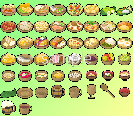 伝統料理素材 sample1