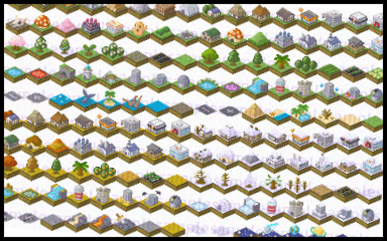 建築ヴィネット素材 sample2