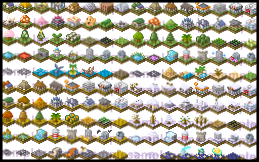 建築ヴィネット素材 sample3