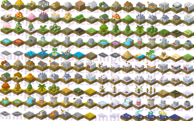 建築ヴィネット素材 sample4
