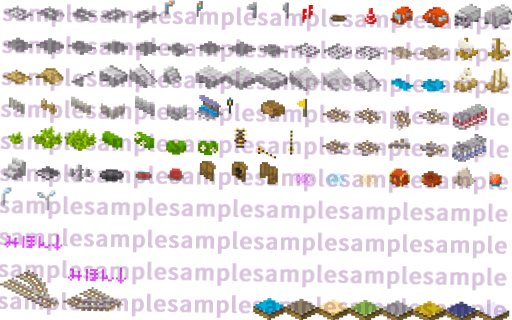建築ヴィネット素材 sample6