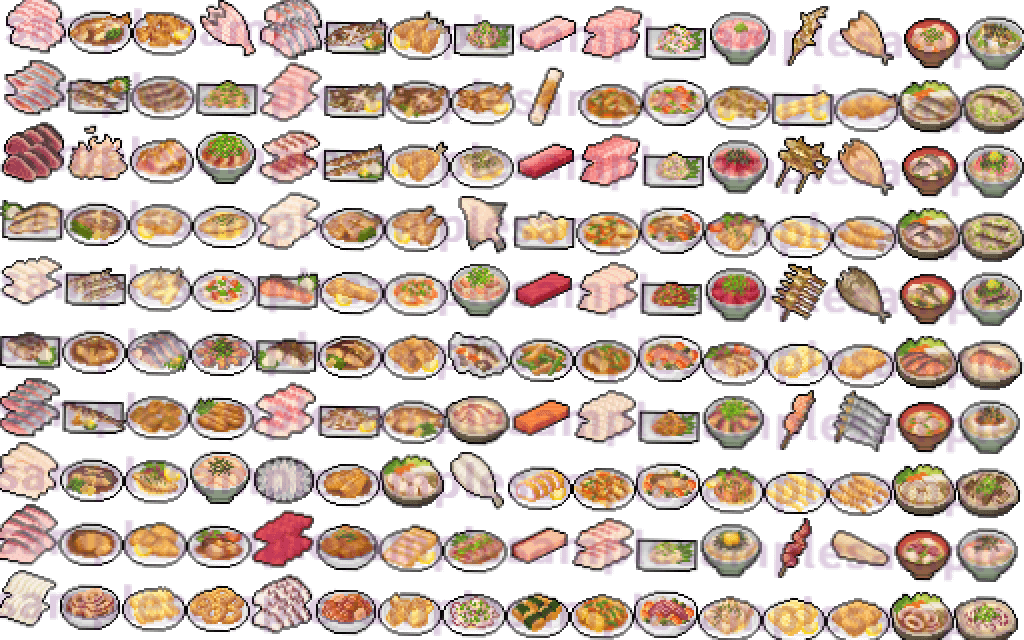 魚料理素材 sample1