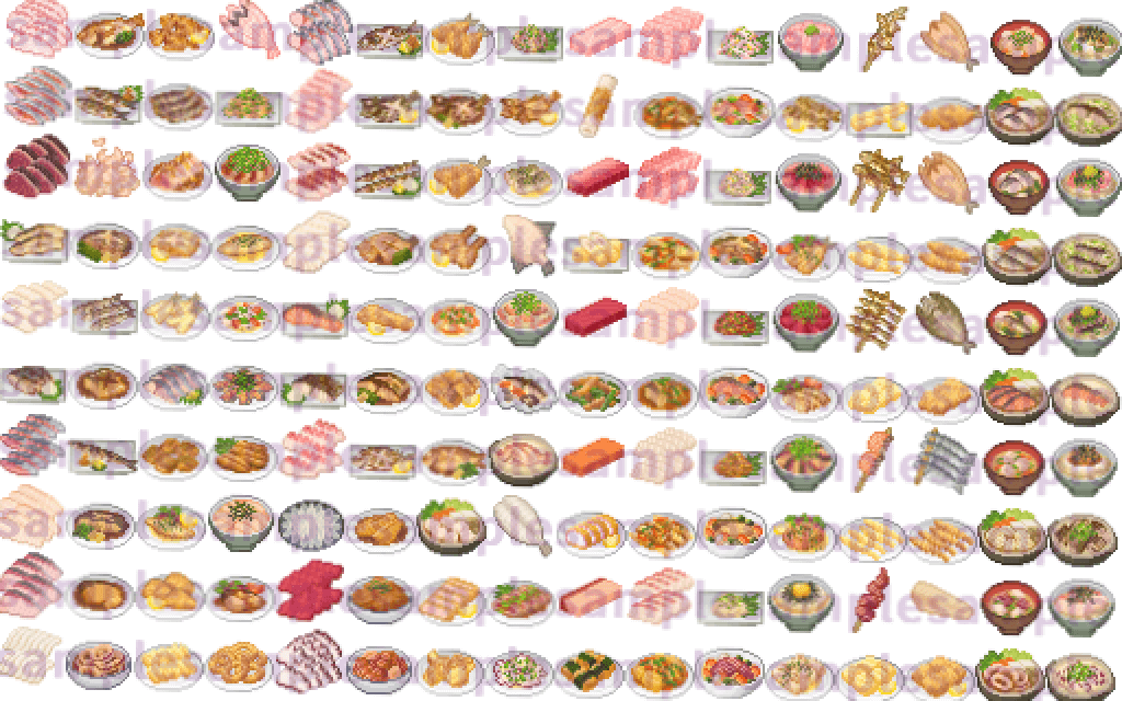 魚料理素材 sample4