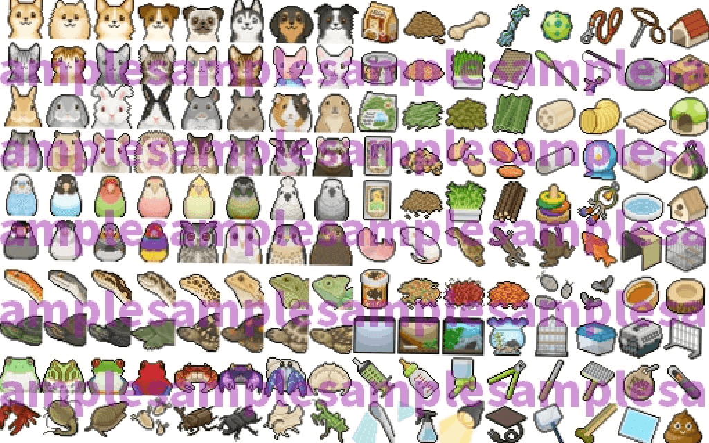ペット＆ペット用品素材 sample1