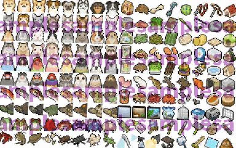 ペット＆ペット用品素材 sample2