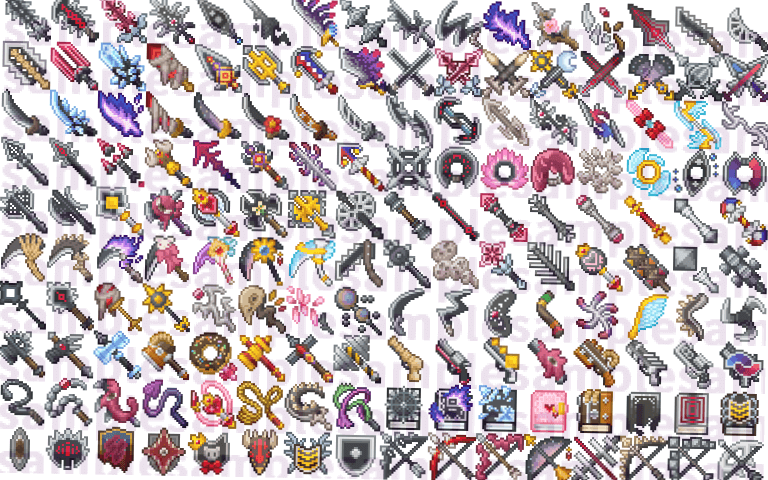 ヴィラン武器素材 sample5